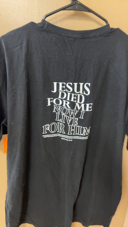 T-Shirt XL Live for Jesus