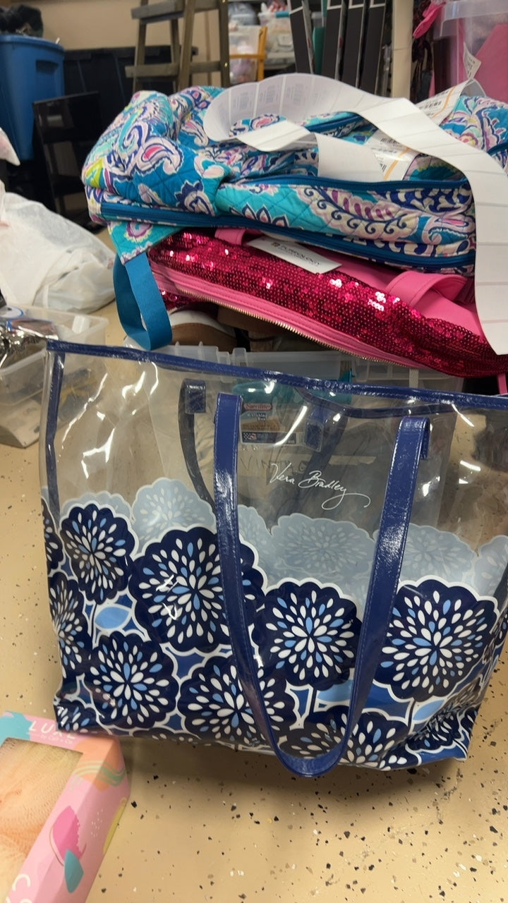 Vera Bradley Bag Large Clear
