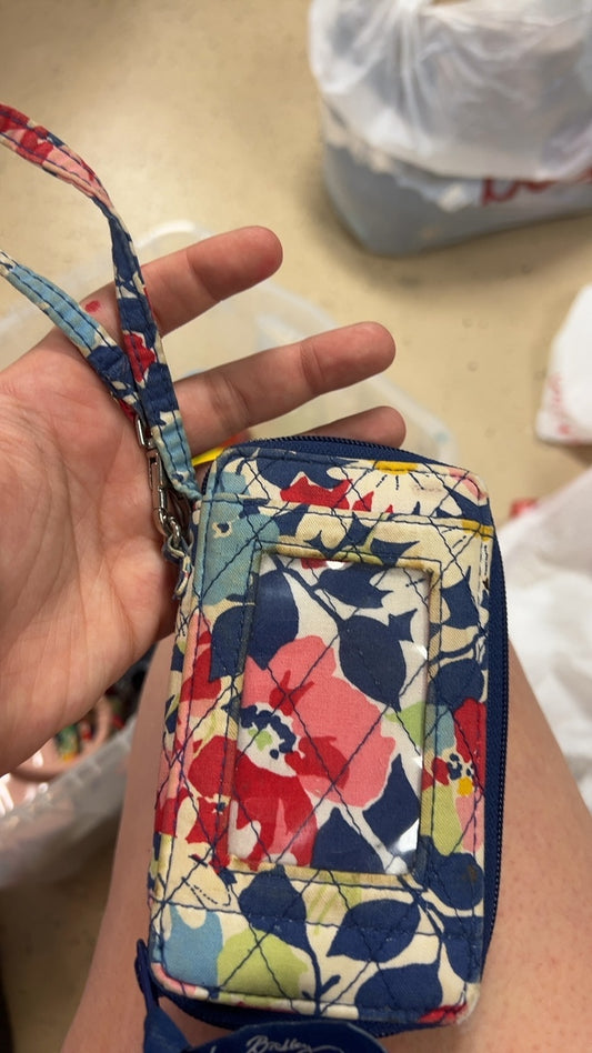 Vera Bradley Bag Small Blue and Pink