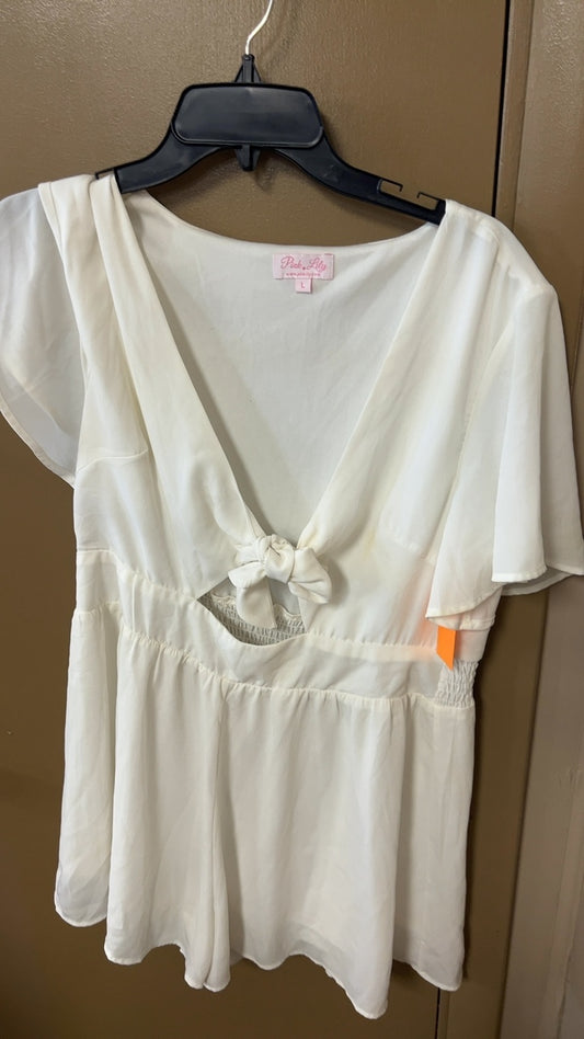 Pink Lily Dress L