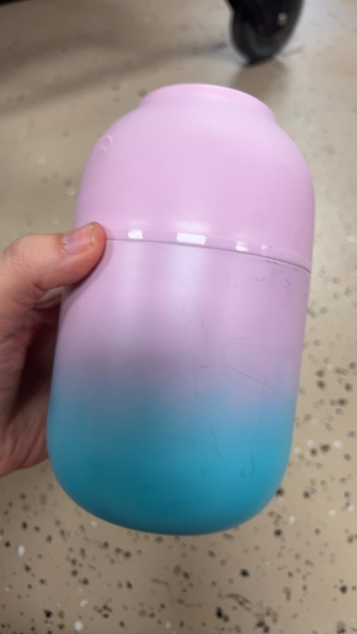 Soup thermos with little spoon
