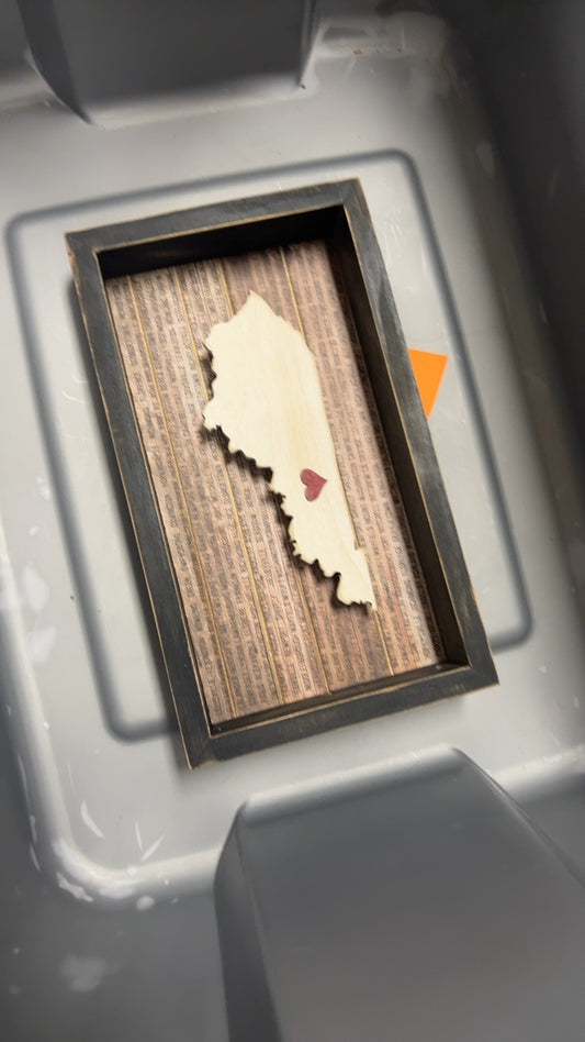 Decorative Wooden Sign KY