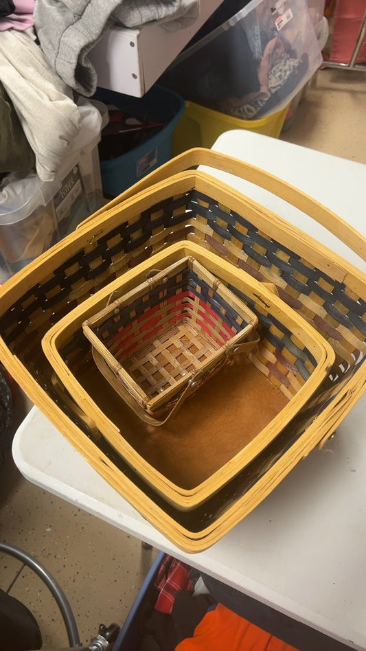 Baskets Large, Medium, Small USA 