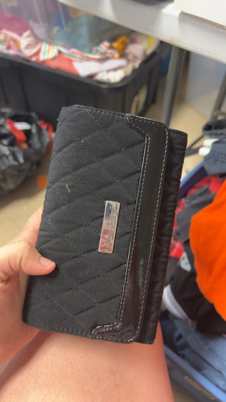Vera Bradley Wallet Black