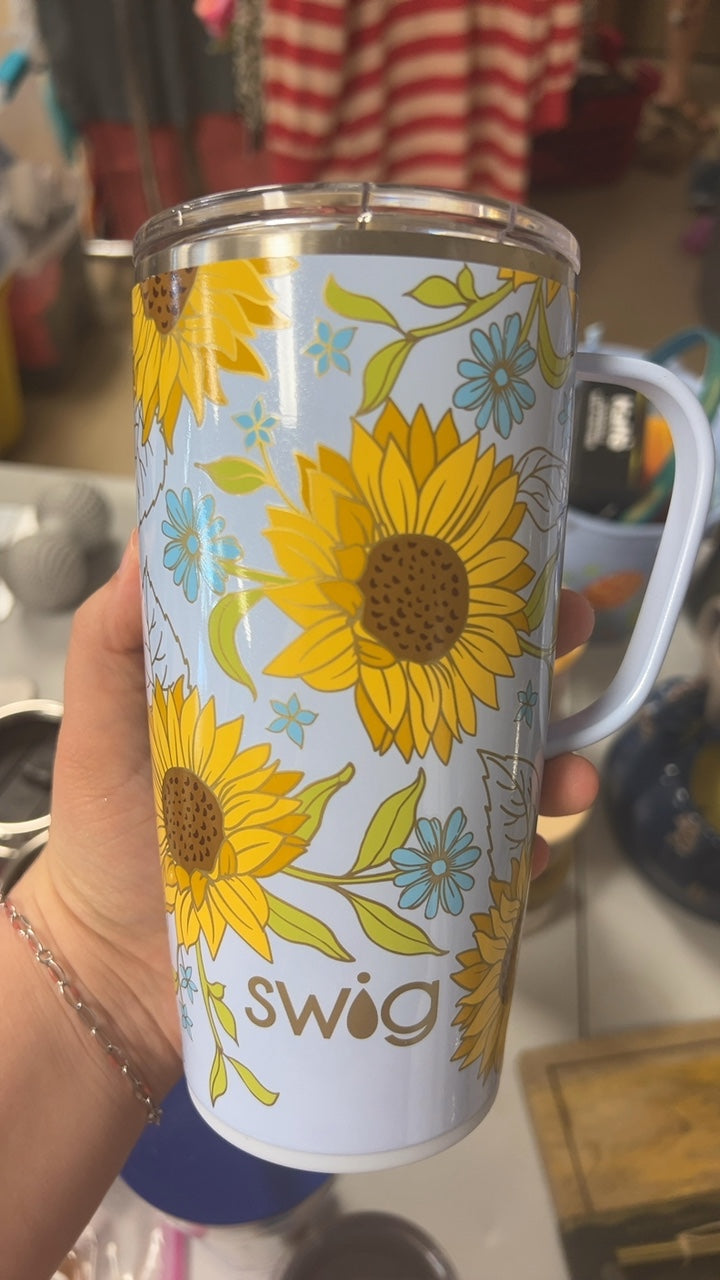 Swig Travel Mug Sunflower 