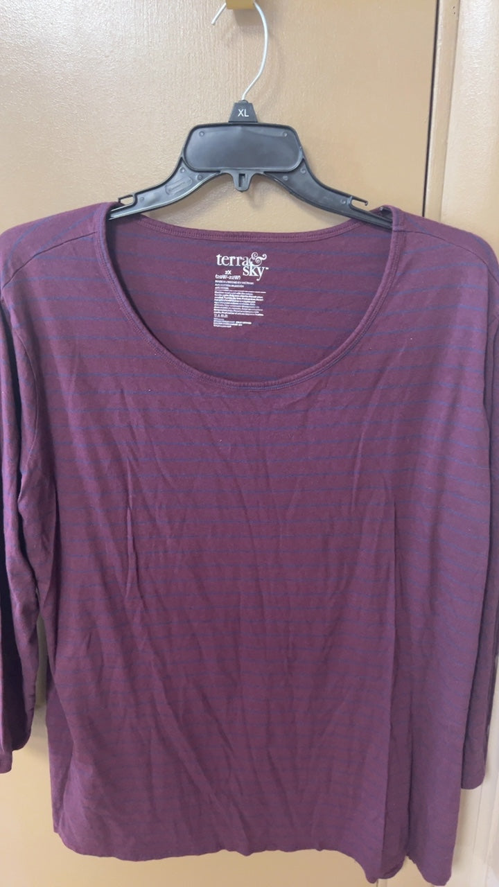 terra & sky Top 2XL