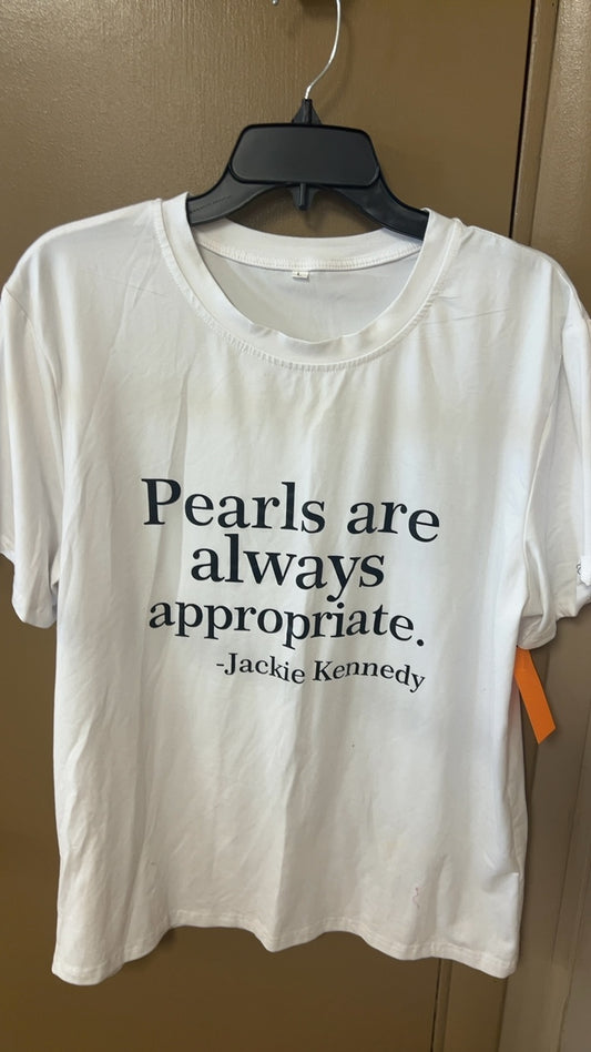 T-Shirt Large Pearls