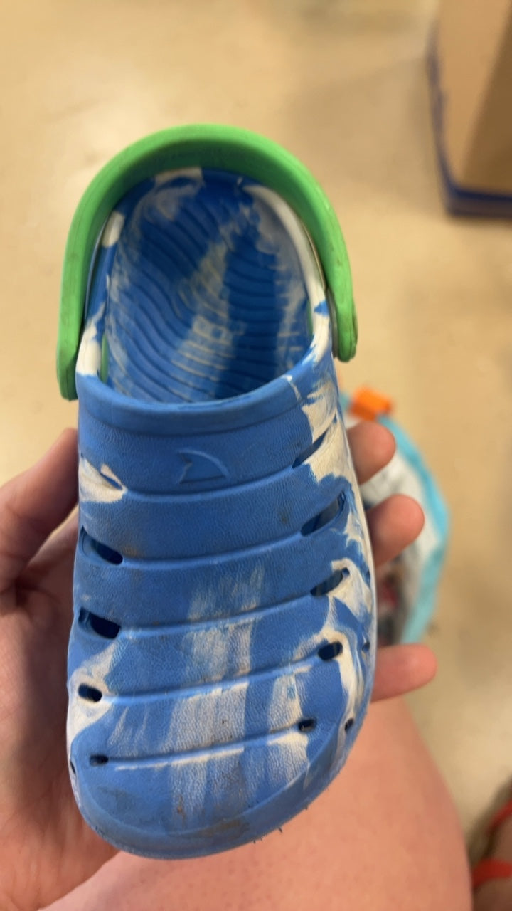 Sandals Youth 8 blue