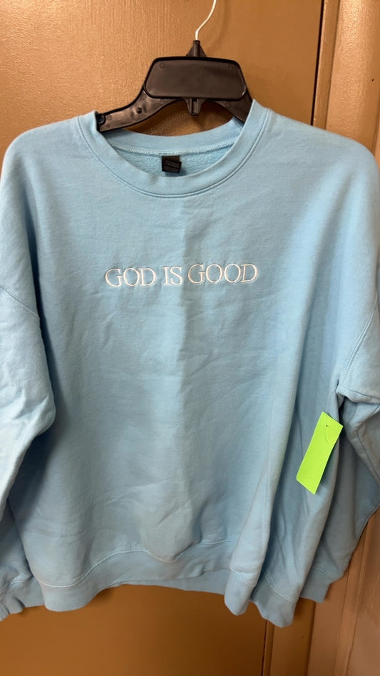 Boutique Sweatshirt Large Light blue