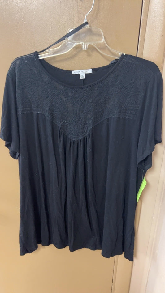 T-Shirt 2XL Black