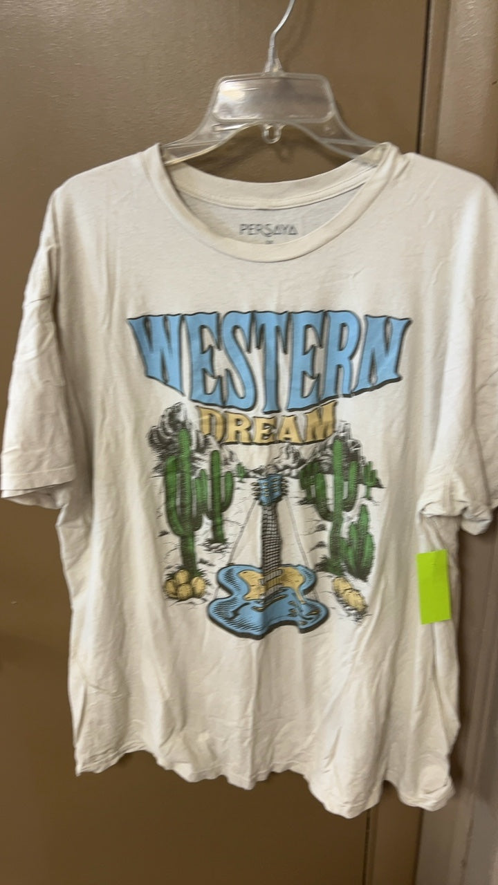 T-Shirt 3XL Cream