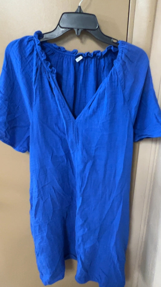 Dress Large Blue