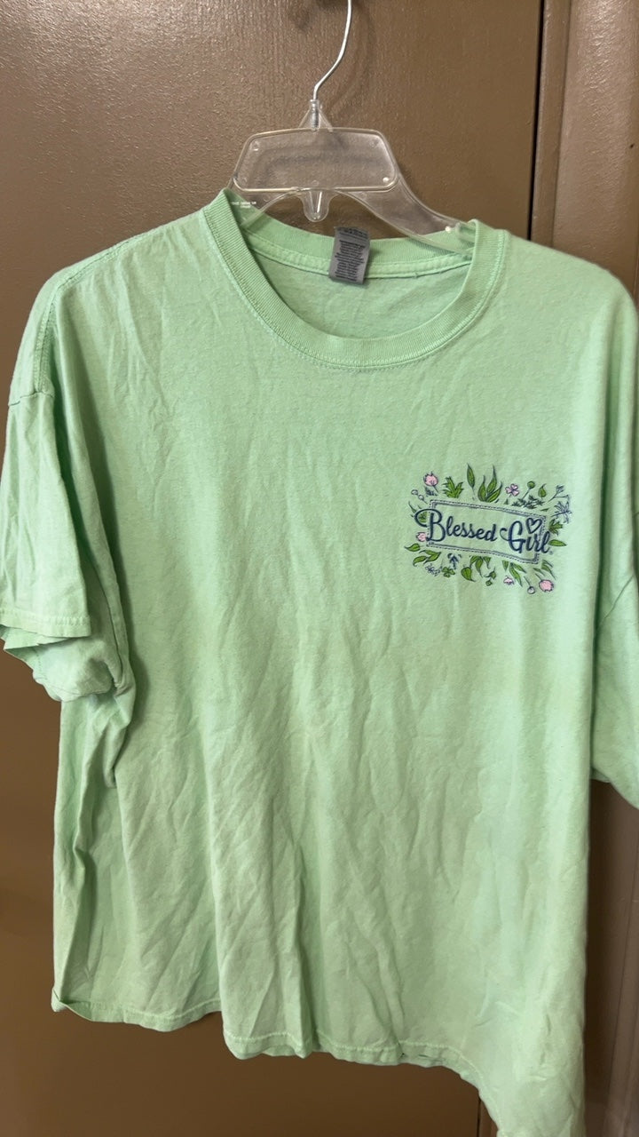 T-Shirt 2XL Light Green