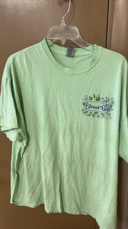 T-Shirt 2XL Light Green