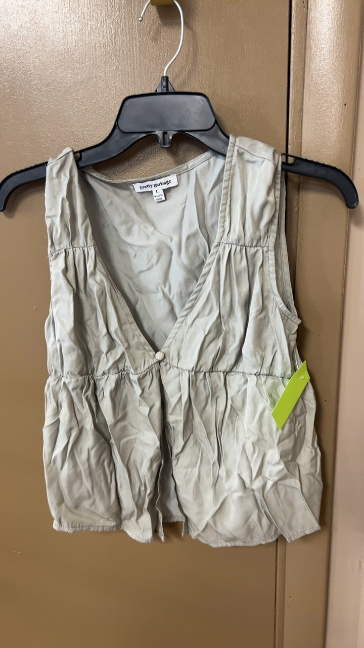 Tank top Large Beige