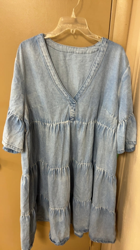 Dress 2XL Light Blue