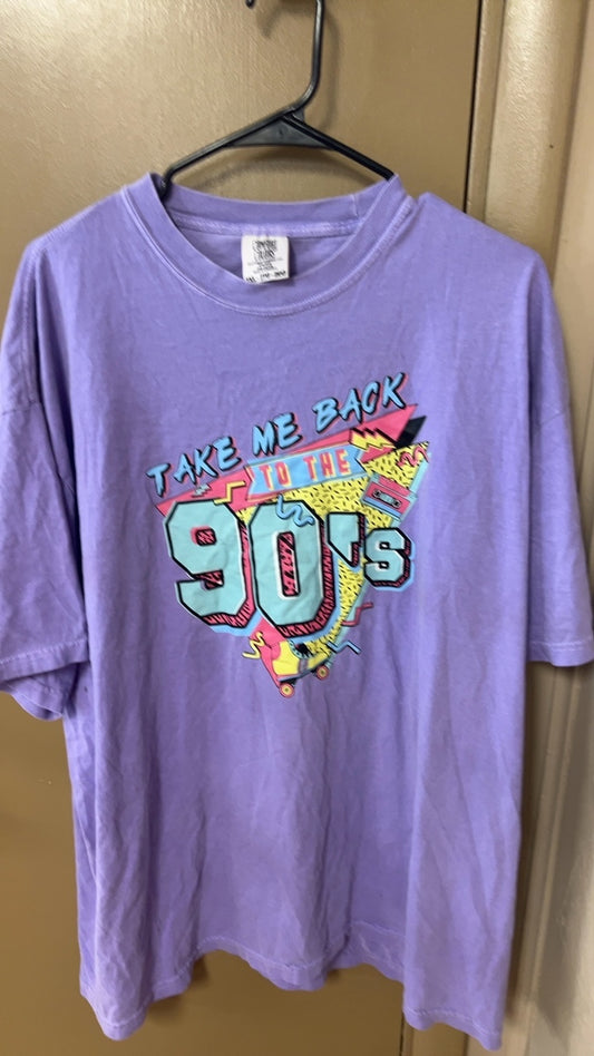 Comfort Colors T-Shirt 2XL Lavender