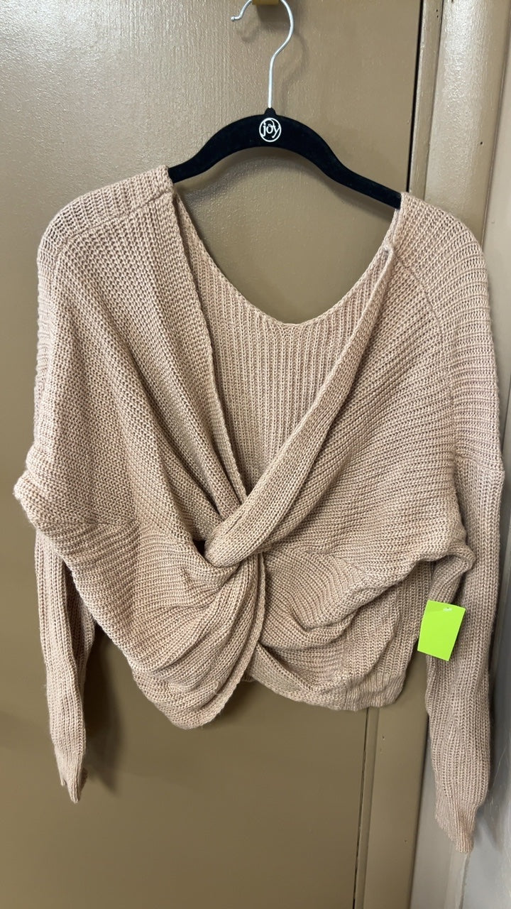 Sweater Large Beige