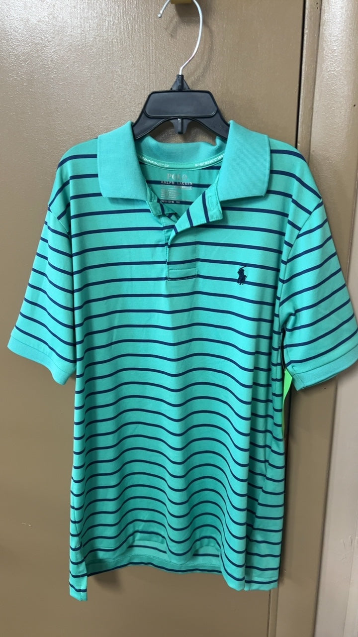 Polo Shirt YOUTH 10/12 Turquoise