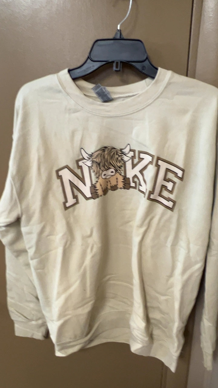 Sweatshirt Medium Cream