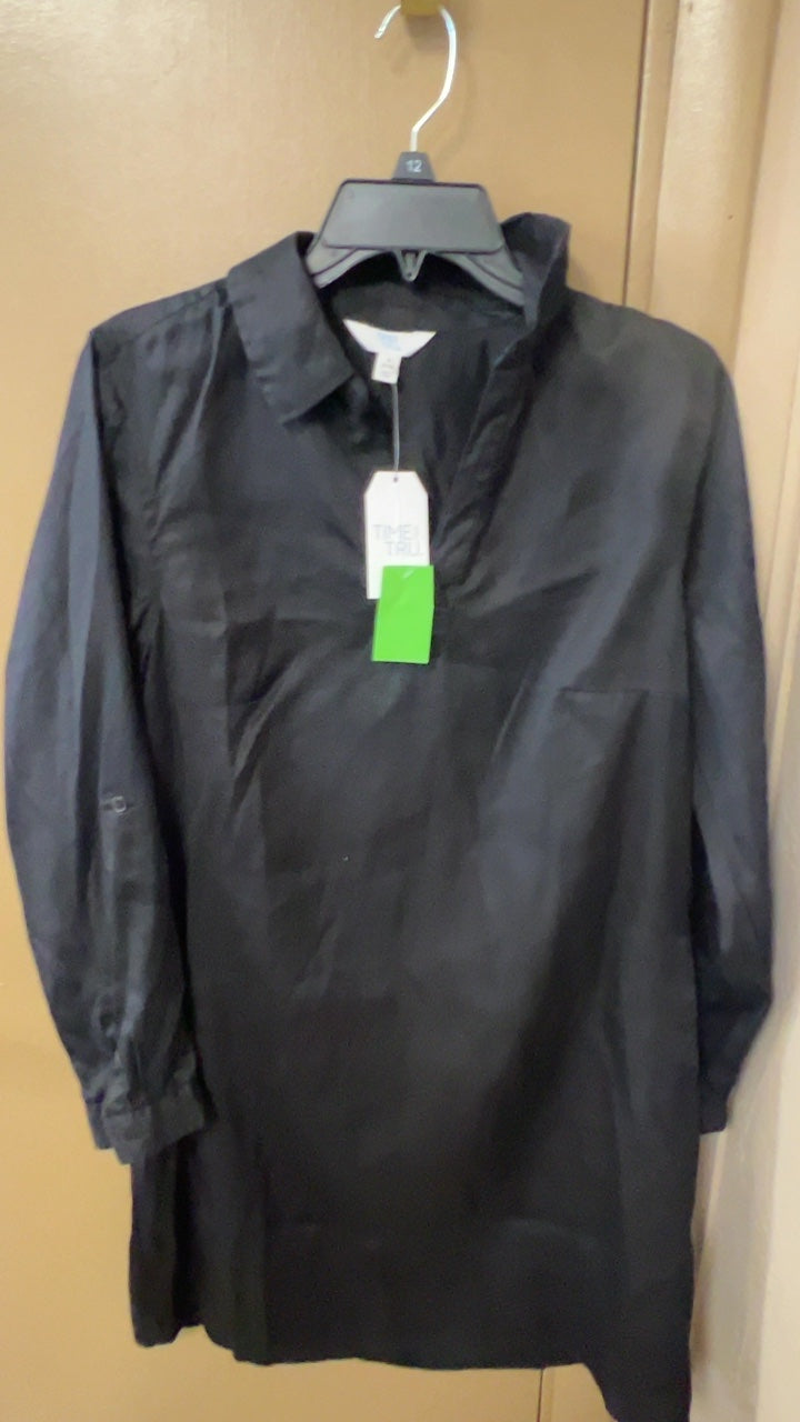 Time & Tru Dress Small Black
