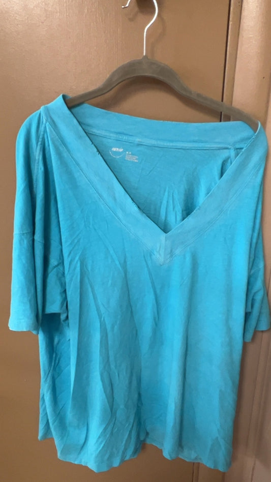 Aerie T-Shirt Medium Blue