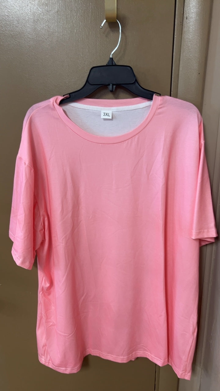 T-Shirt 3X Pink