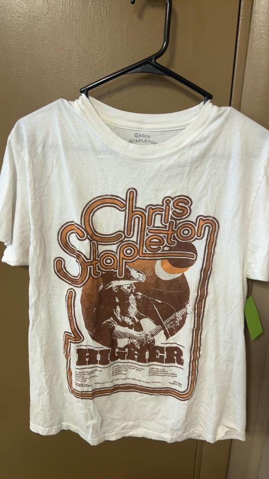 Chris Stapleton T-Shirt Large White