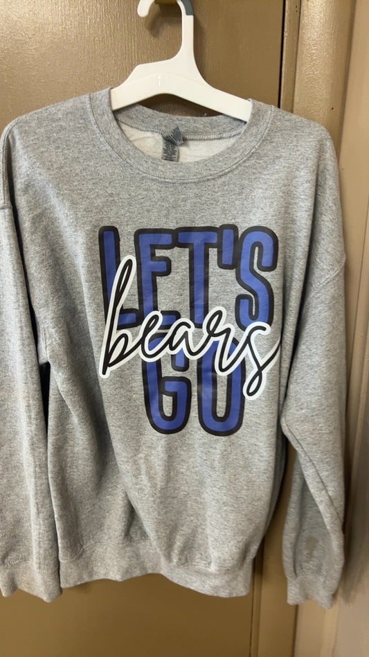 Bears Sweatshirt Medium Gray
