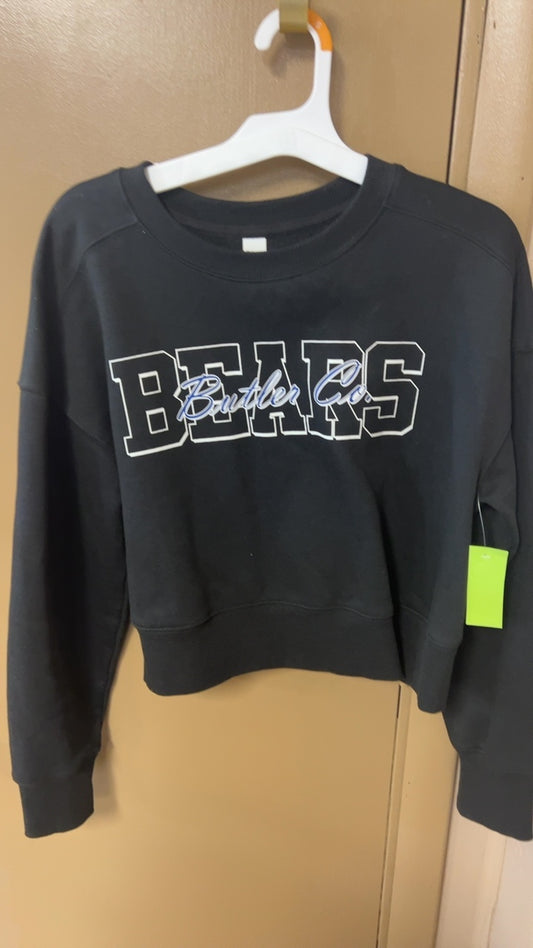 Bears Sweatshirt Small Black
