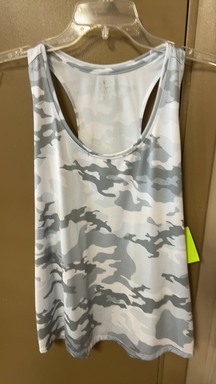 Tank top Large Grey camouflage