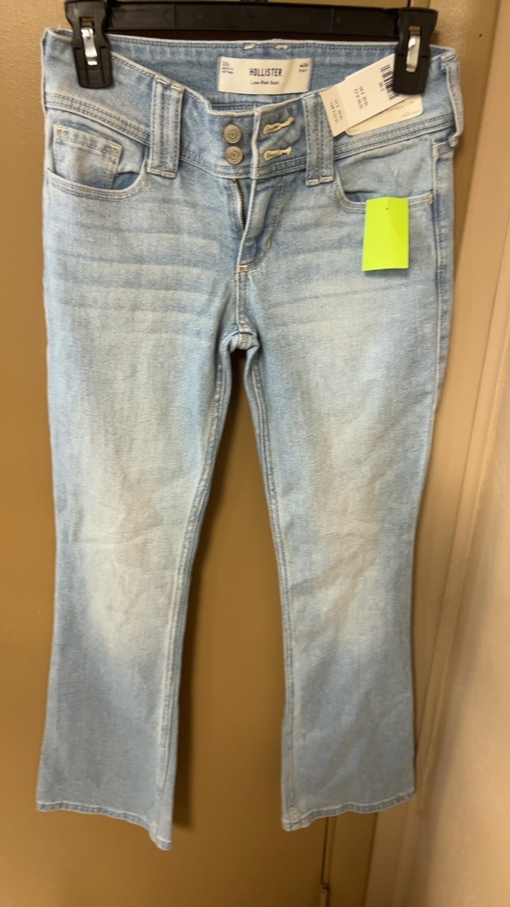 HOLLISTER Pants 00 Light blue