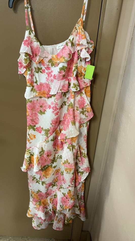 Boutique Dress Large pink, orange