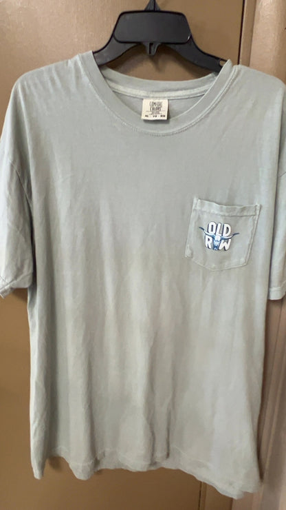 Old Row T-Shirt MENS XL Light Gray