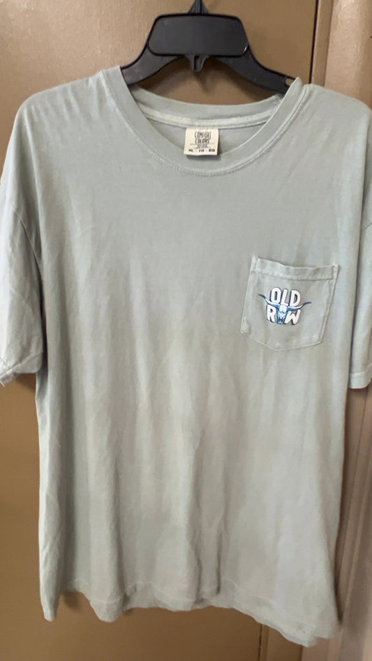 Old Row T-Shirt MENS XL Light Gray
