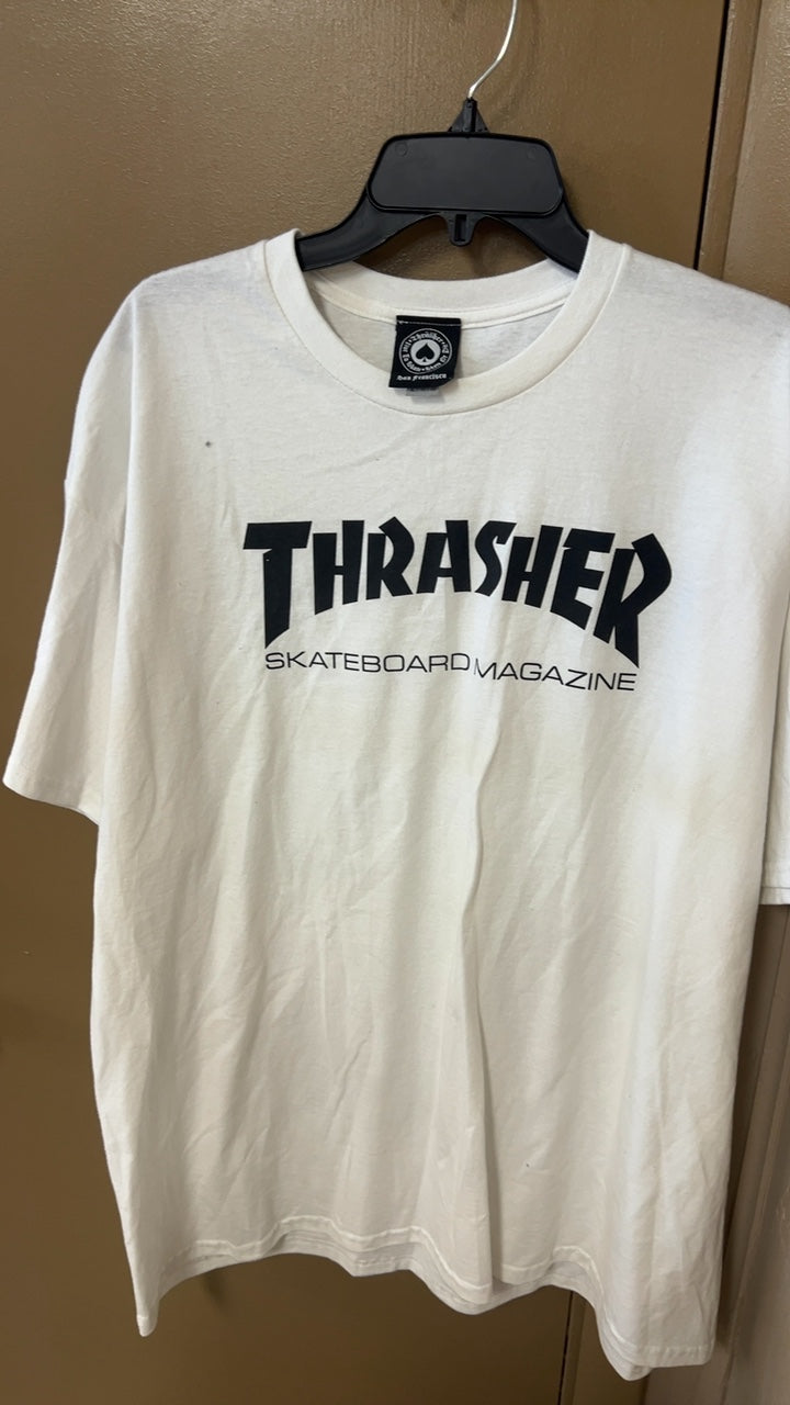Thrasher T-Shirt MENS XL Off-white