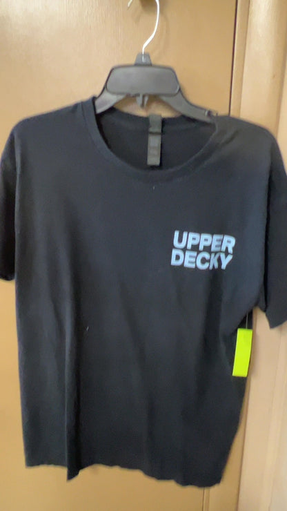 T-Shirt MENS Large Black zyn