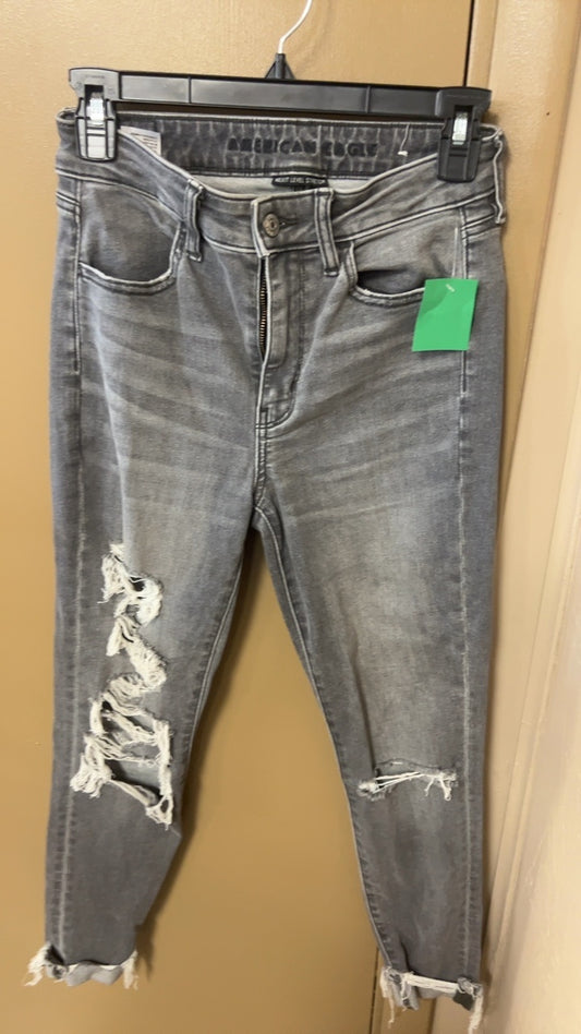 American Eagle Pants 4 Gray