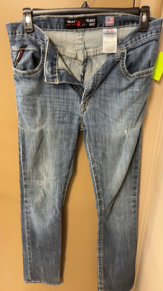 Ariat Pants Mens 34x36 Blue