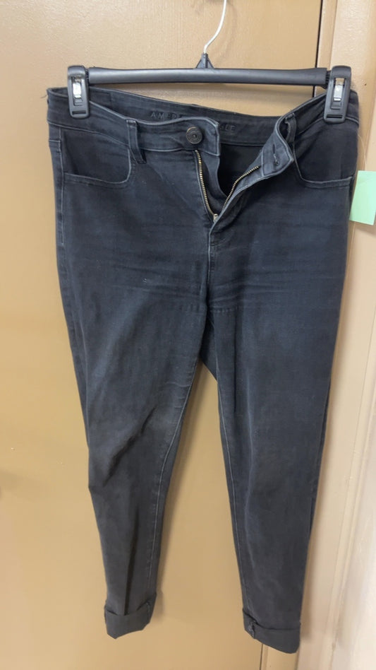 American Eagle Pants 10 Black