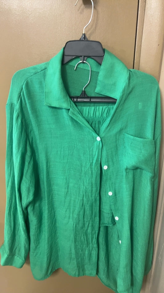2 piece set XL Green