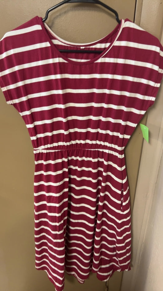 Dress XS Red and white