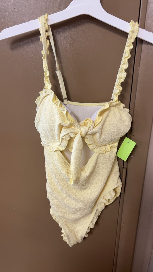 Bathing Suit Medium Light Yellow