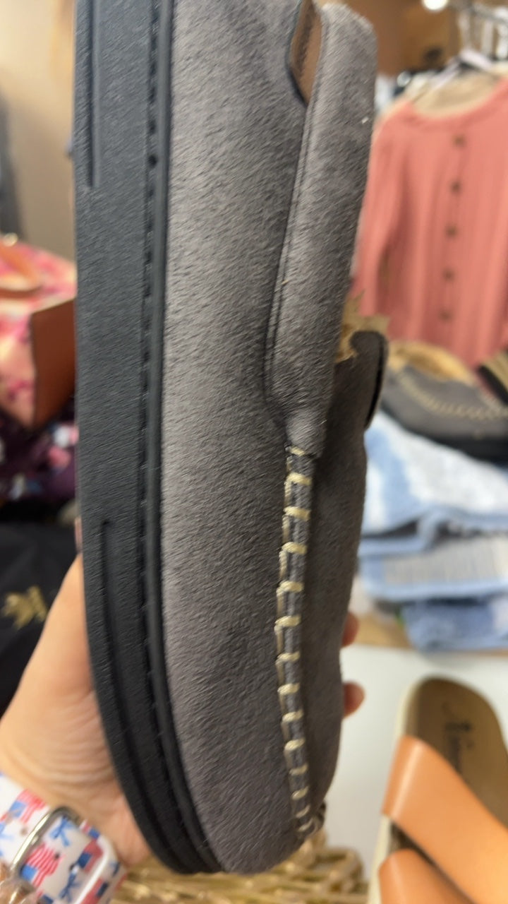 Slippers Mens 9 Gray