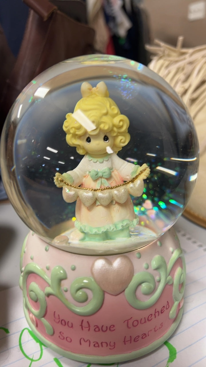 Precious Moments Decor Snow Globe