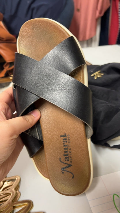 Sandals 8 Black