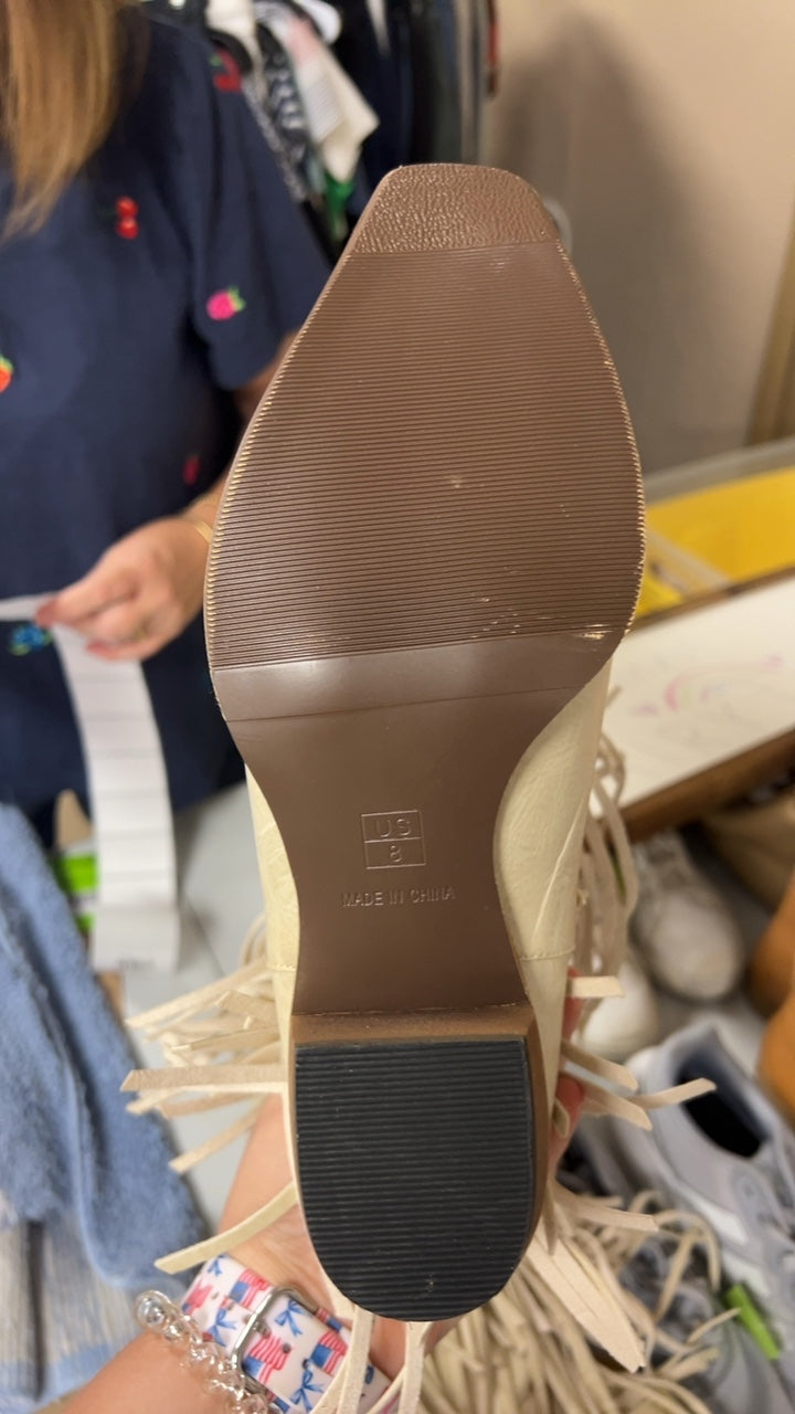 Boots 8 Beige