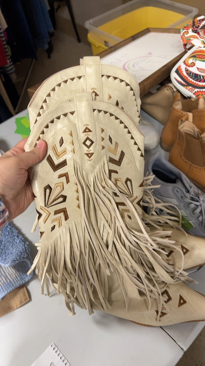 Boots 8 Beige