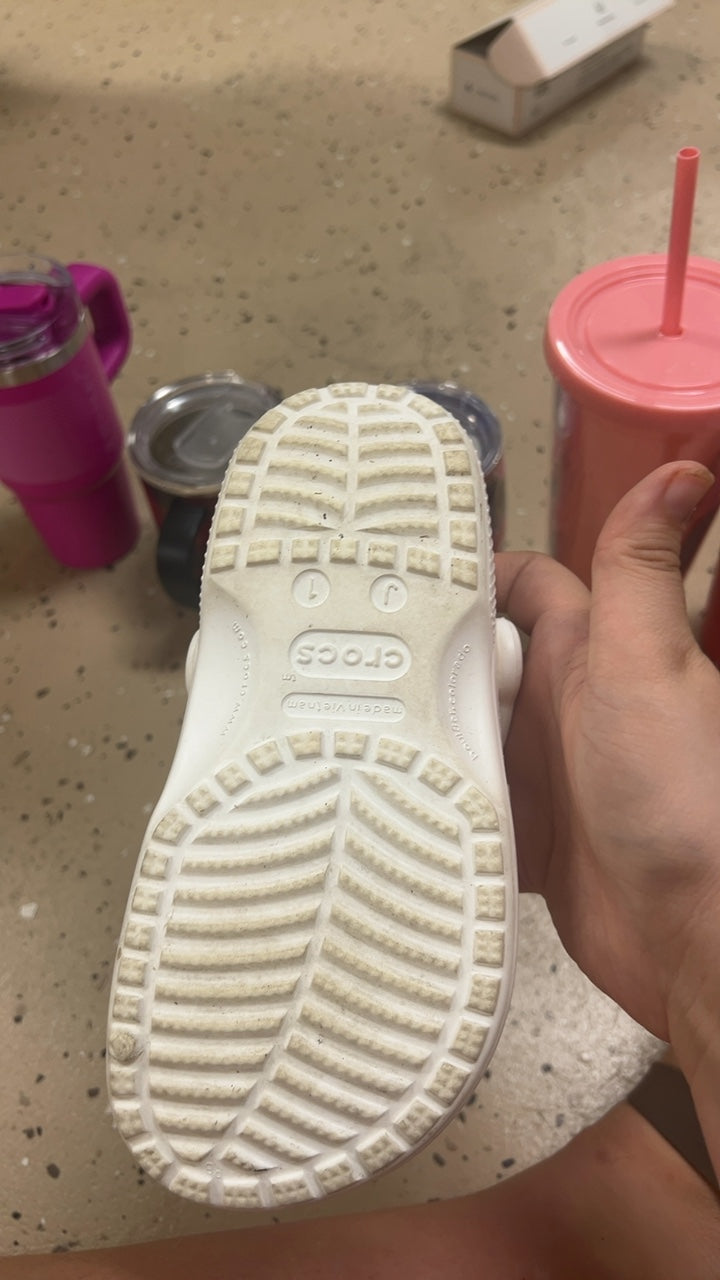 Crocs Slippers Youth 1 White