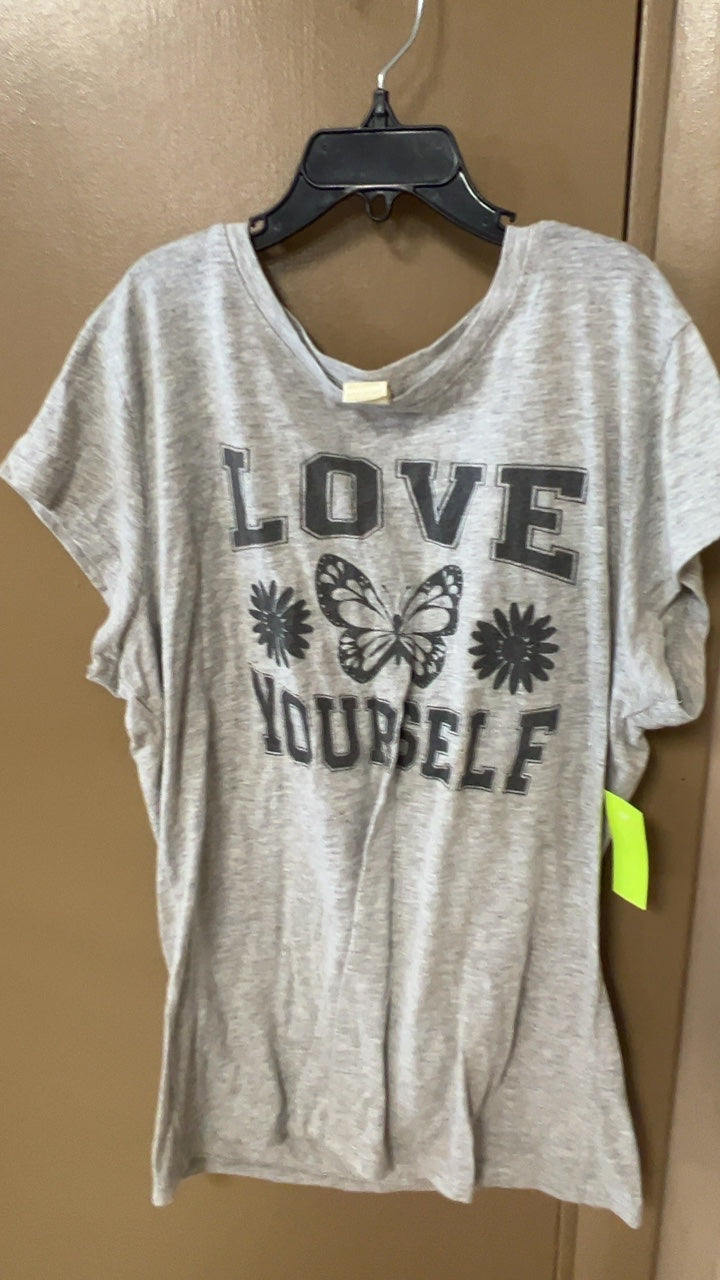 T-Shirt Youth XL Gray